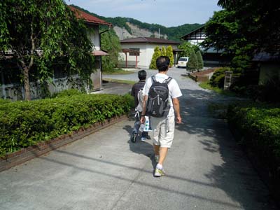 前泊で秩父へ。タジーさんありがとうございました